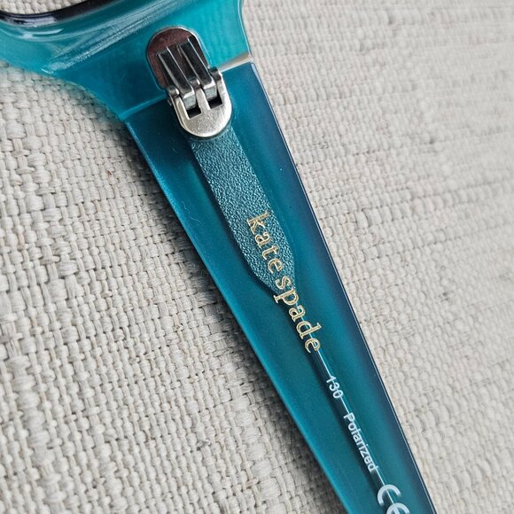 Kate Spade Women Eyeglasses PAXTON Frames Blue Tortoise Square Glasses Only - Picture 13 of 15